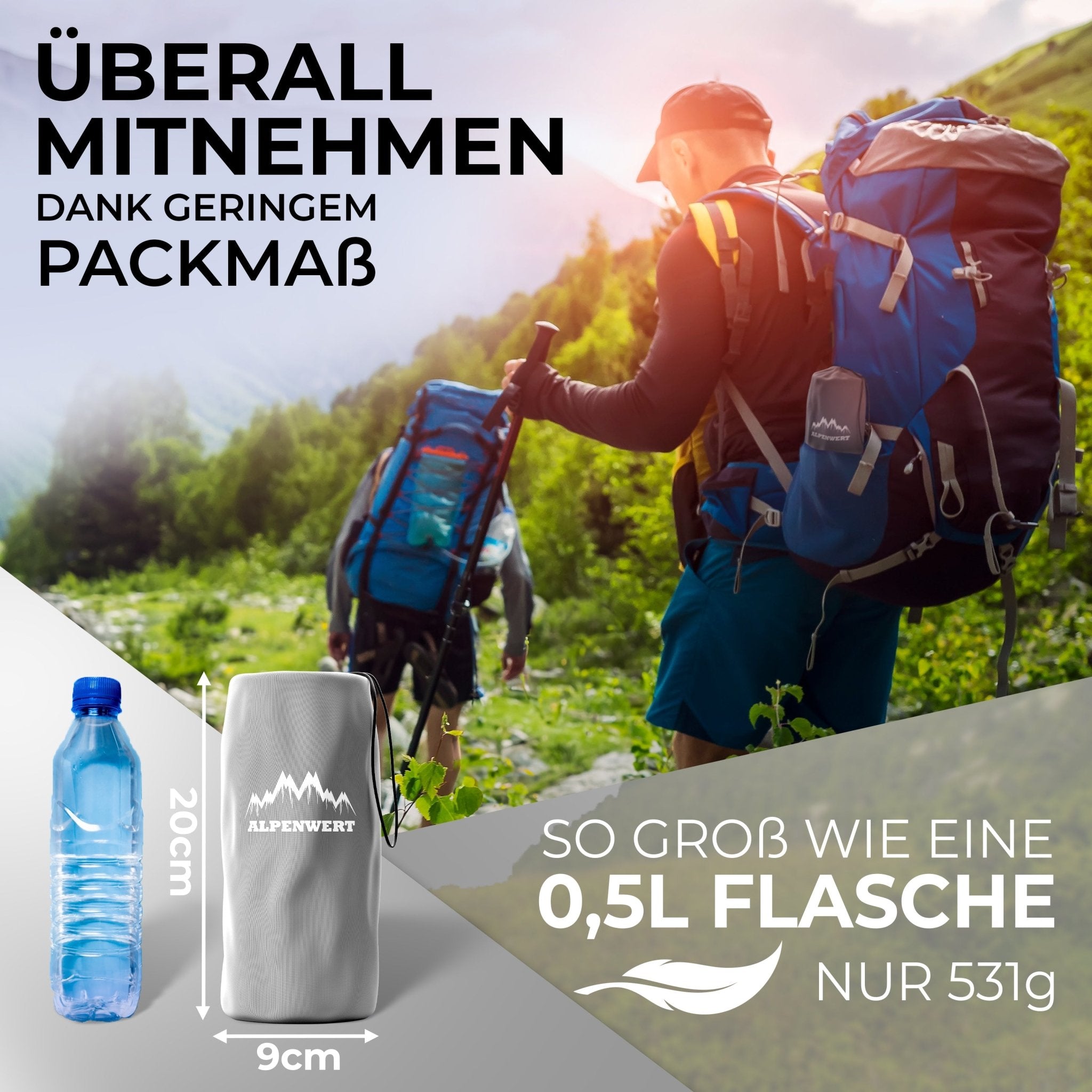 alpenwert-isomatte-531g-190x60-cm-leicht image 3