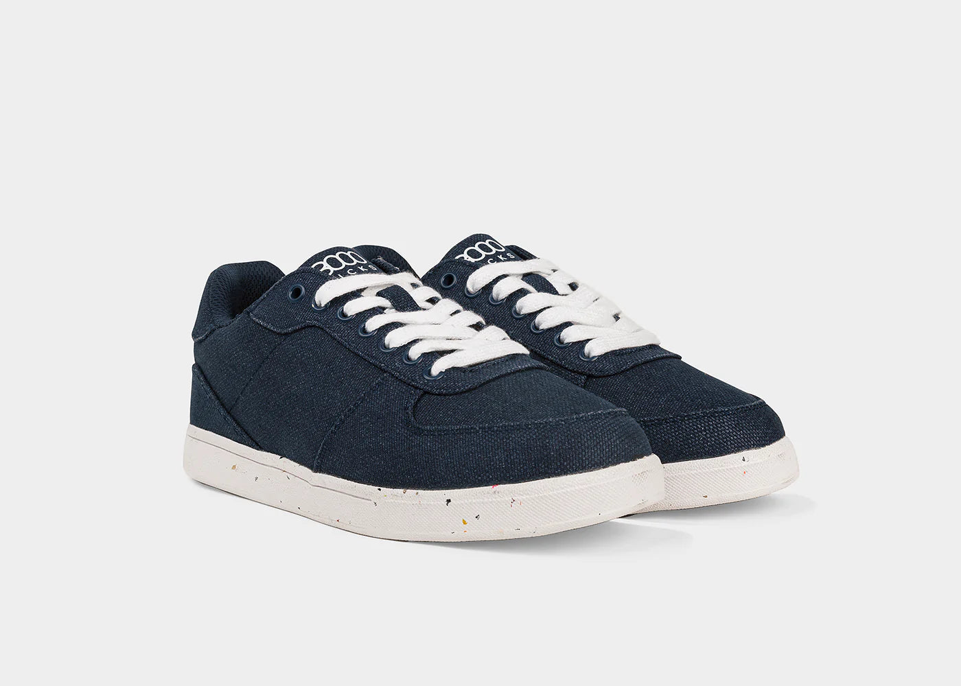 8000kicks-seeker-damen-sneaker-navy-blue-nachhaltiger-hanfschuh image 2