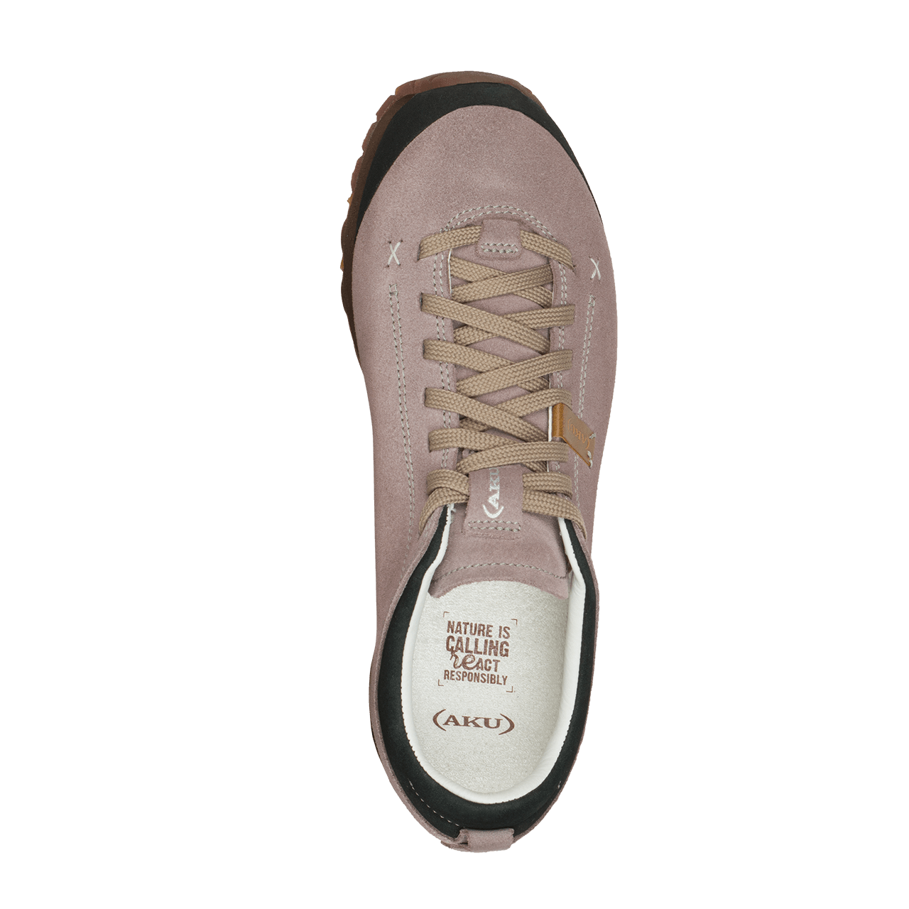 aku-bellamont-iii-suede-gtx-ws-halbschuh-damen-rosa-polvere-marrone image 5