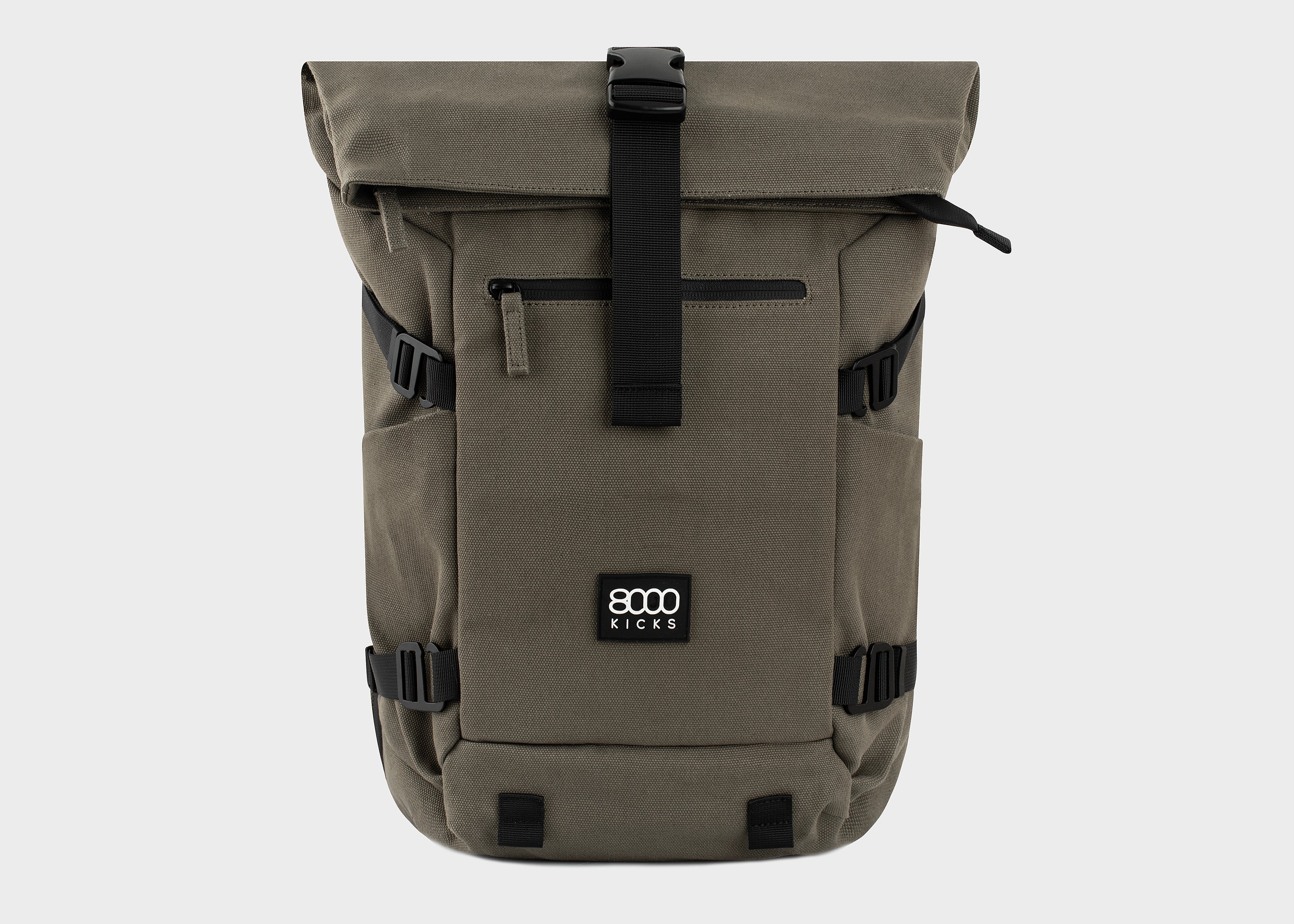8000kicks-nomad-hanf-rucksack-dark-green-20-45l-rolltop image 1