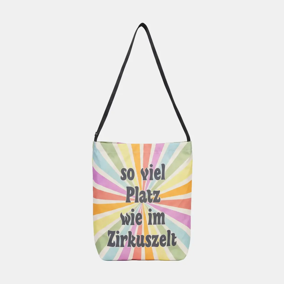 airpaq-pride-tote-baq-zirkuszelt-upcycling-shopper-15l image 1