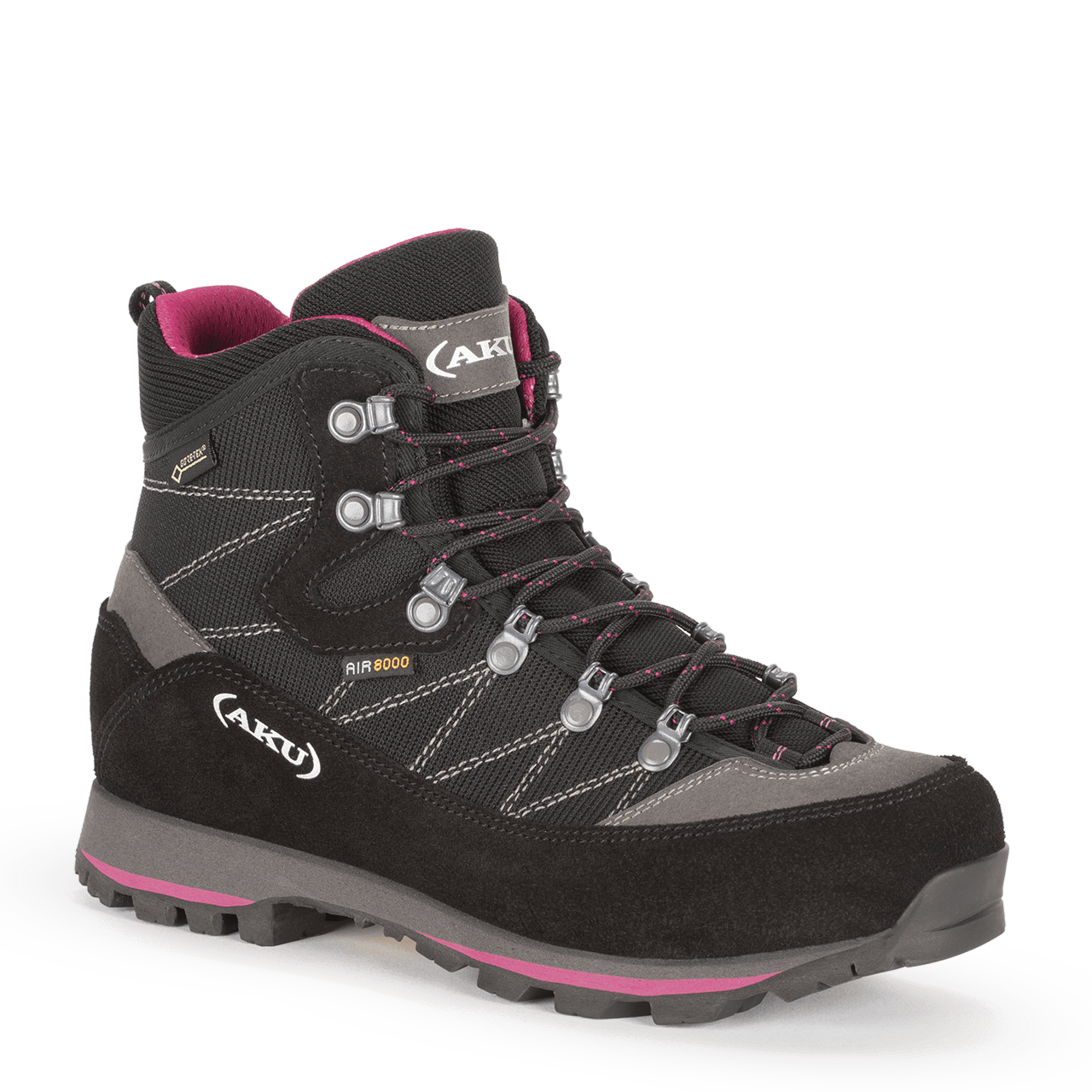 aku-trekker-lite-iii-gtx-ws-schwarz-magenta-damen-wanderschuh image 1