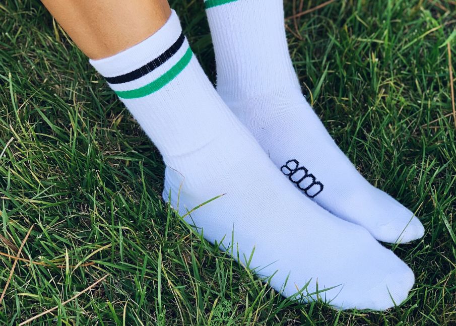 8000kicks-striped-hemp-socks-white-hanfsocken image 4