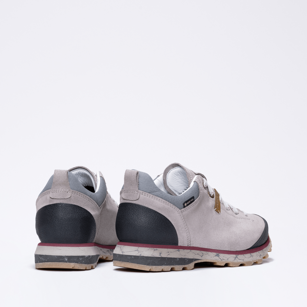 aku-bellamont-iv-suede-gtx-ws-damen-freizeitschuh-grigio-bordeaux image 3