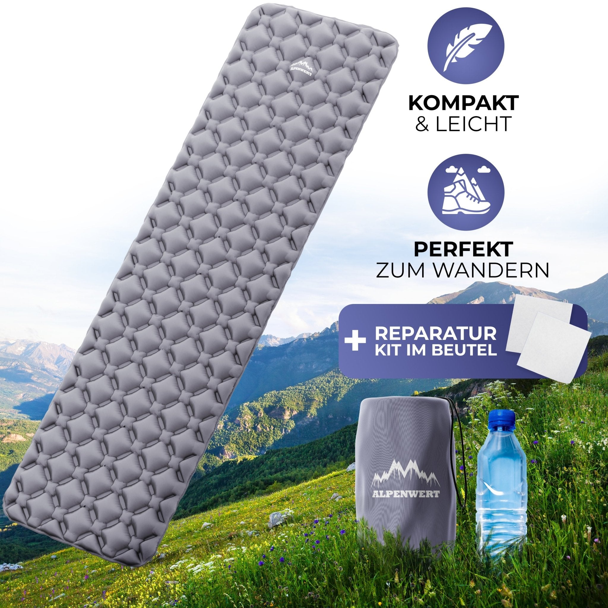 alpenwert-isomatte-531g-190x60-cm-leicht image 6