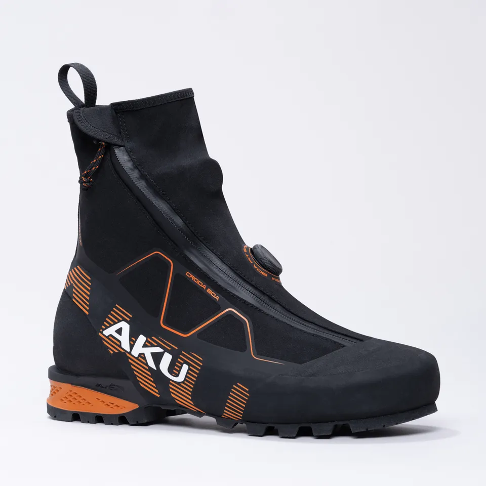 aku-croda-boa-gtx-bergschuh-nero-arancio image 1