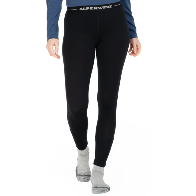 alpenwert-lange-unterhose-damen-aus-100-merinowolle-230-g-m image 1