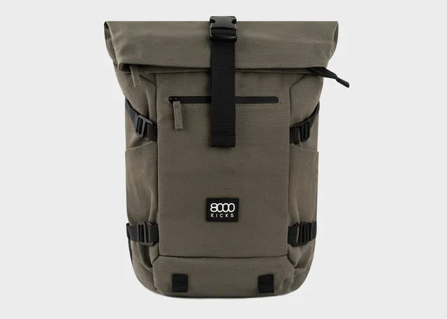8000kicks-nomad-hanf-rucksack-dark-green-20-45l-rolltop image 1