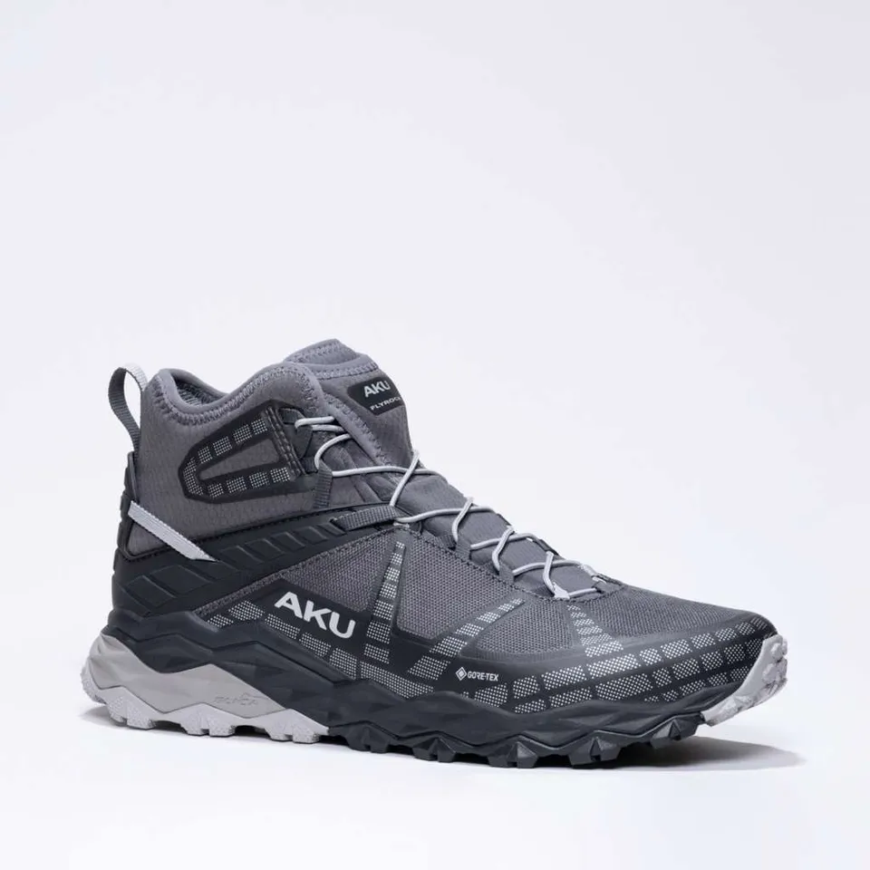aku-flyrock-mid-gtx-wanderschuh-nero-argento image 1