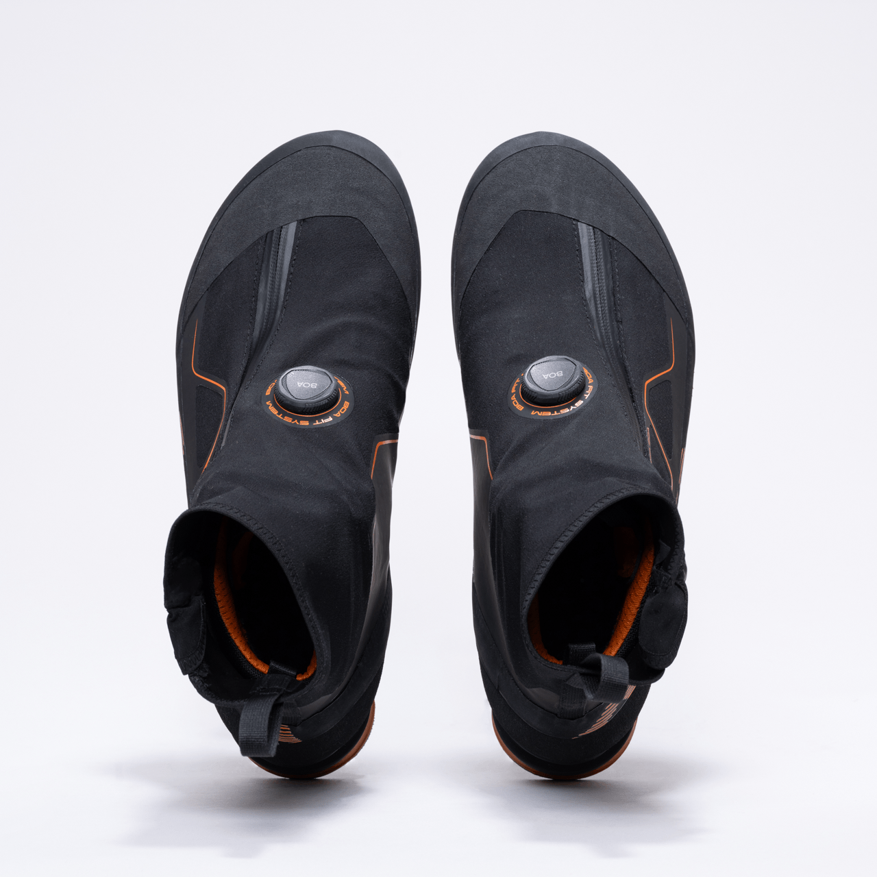 aku-croda-boa-gtx-bergschuh-nero-arancio image 4