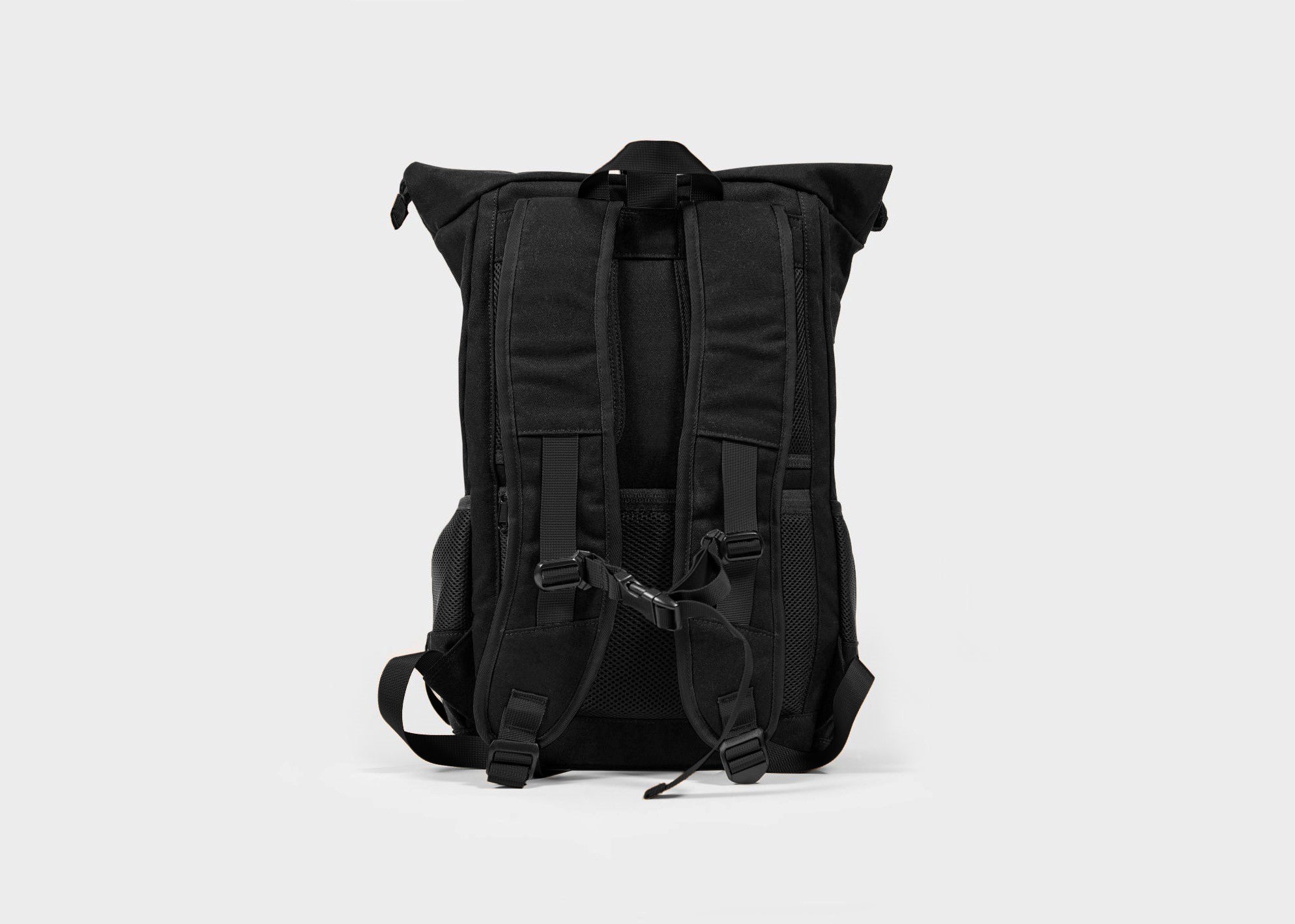 8000kicks-everyday-hemp-rolltop-rucksack-full-black-18-30l image 3