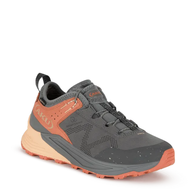 aku-omnia-v-light-gtx-ws-damen-fast-hiking-schuh-grigio-arancio image 1