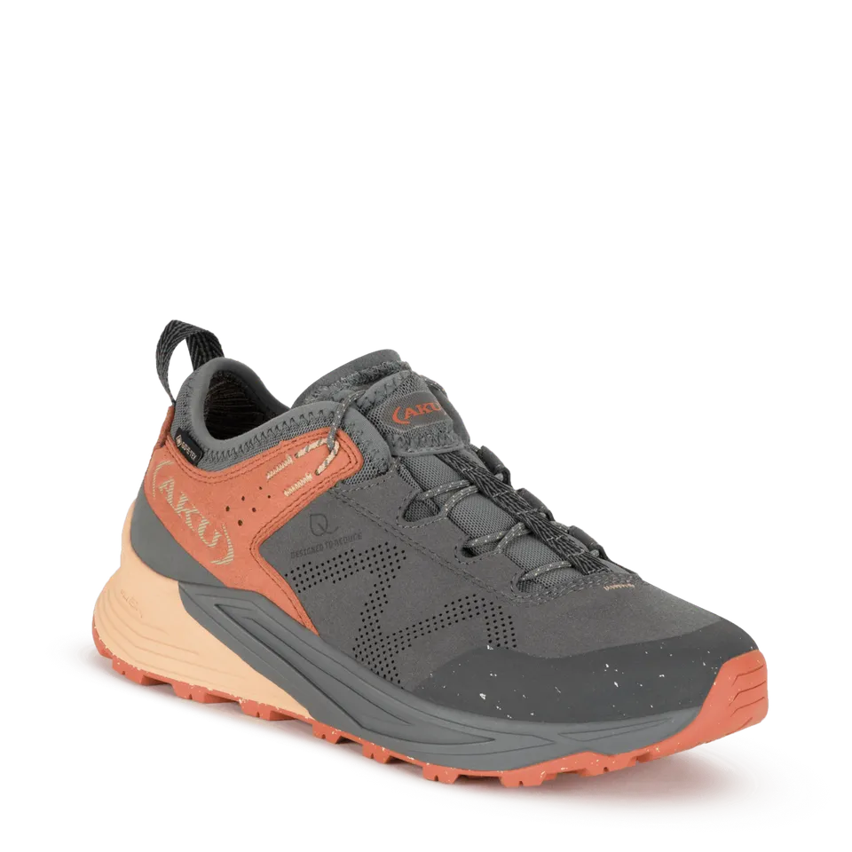 aku-omnia-v-light-gtx-ws-damen-fast-hiking-schuh-grigio-arancio image 1