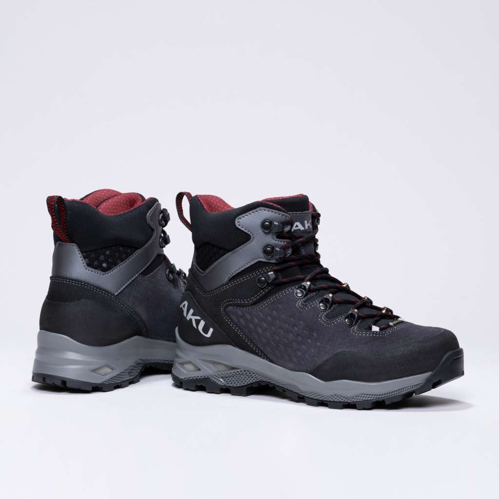 aku-alterra-ii-gtx-ws-trekkingstiefel-antracite-bordeaux image 6