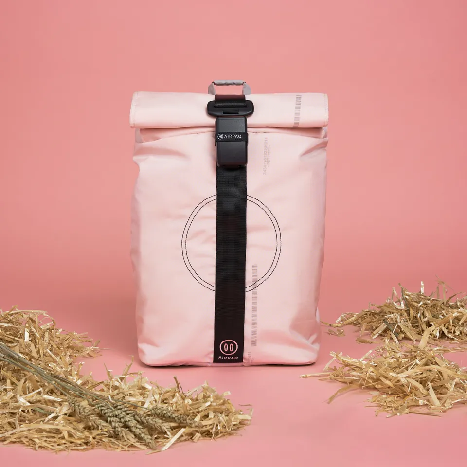 airpaq-schweine-rolltop-21l-rucksack-rosa-sonderedition image 1