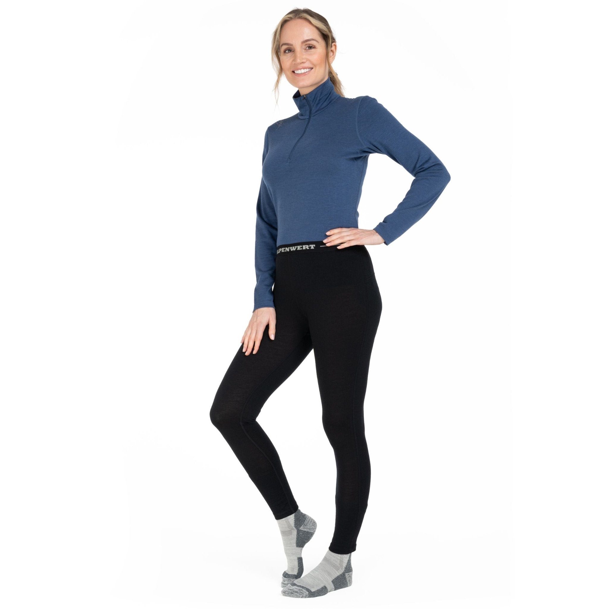 alpenwert-lange-unterhose-damen-aus-100-merinowolle-230-g-m image 3