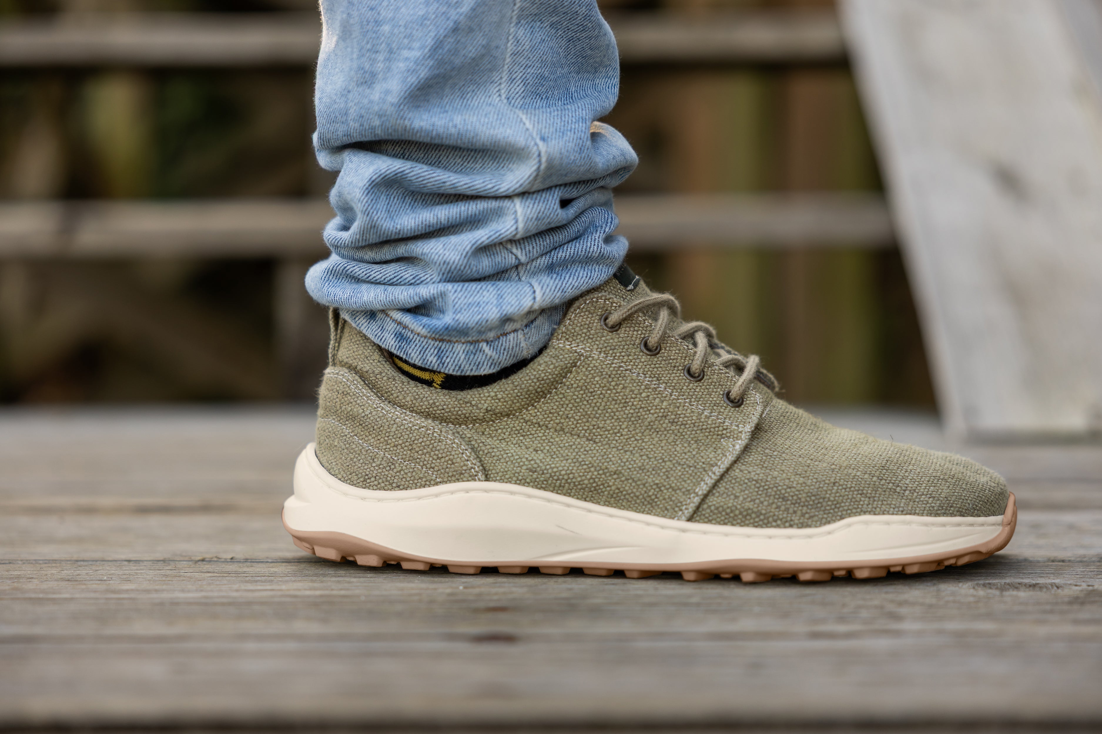 8000kicks-explorer-wide-toebox-sneaker-f-r-herren-hellgr-n image 6