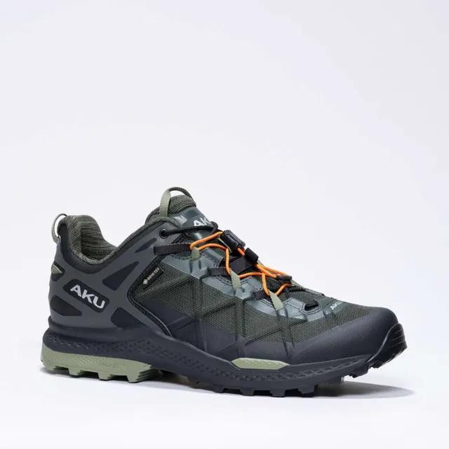 aku-rocket-dfs-gtx-verde-militare-nero-fast-hiking-schuh-herren image 1