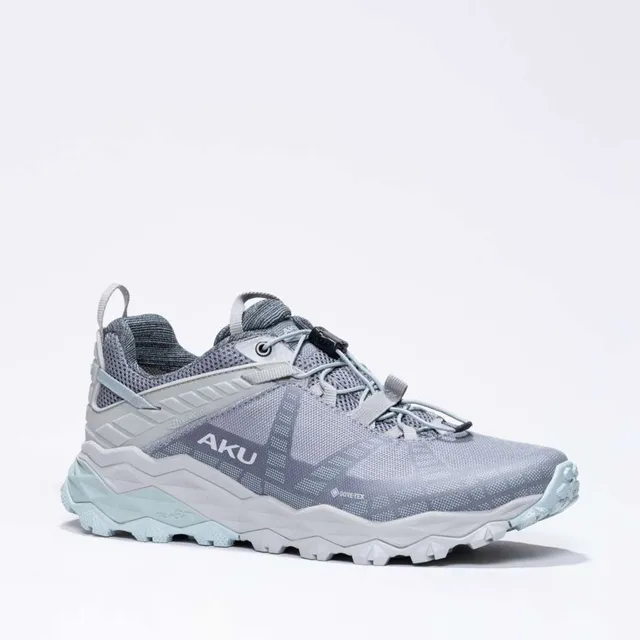 aku-flyrock-gtx-ws-damen-fast-hiking-viola-chiaro-verde-acqua image 1