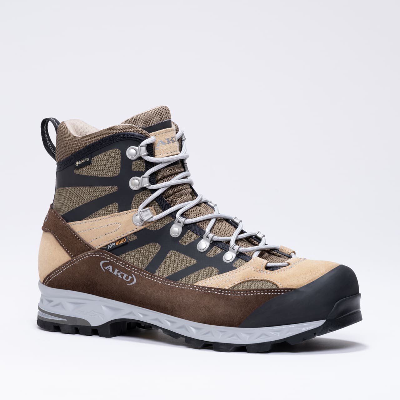 aku-trekker-pro-ec-gtx-herren-trekkingstiefel-beige-brown image 1