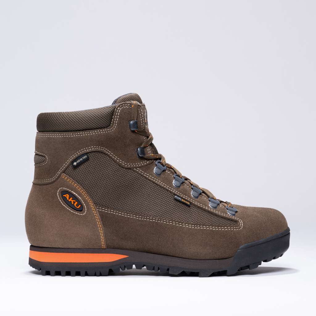 aku-slope-micro-gtx-wanderschuh-herren-marrone-chiaro-arancio image 2