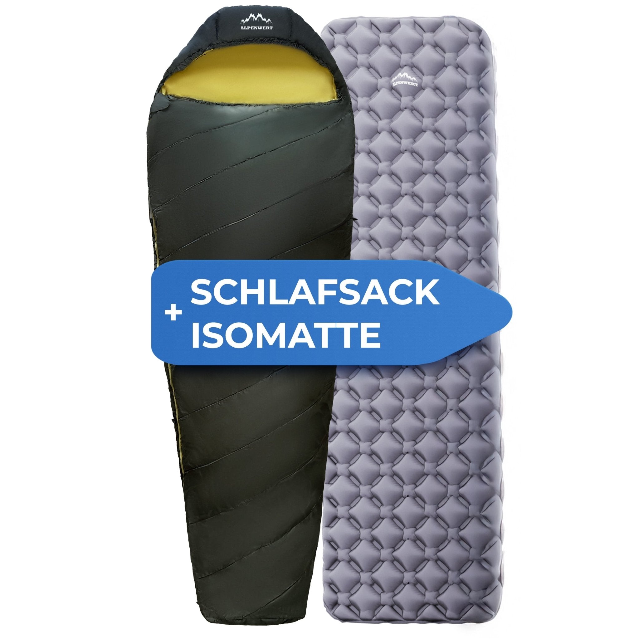 alpenwert-schlafsack-isomatte-sparbundle-sommer image 3