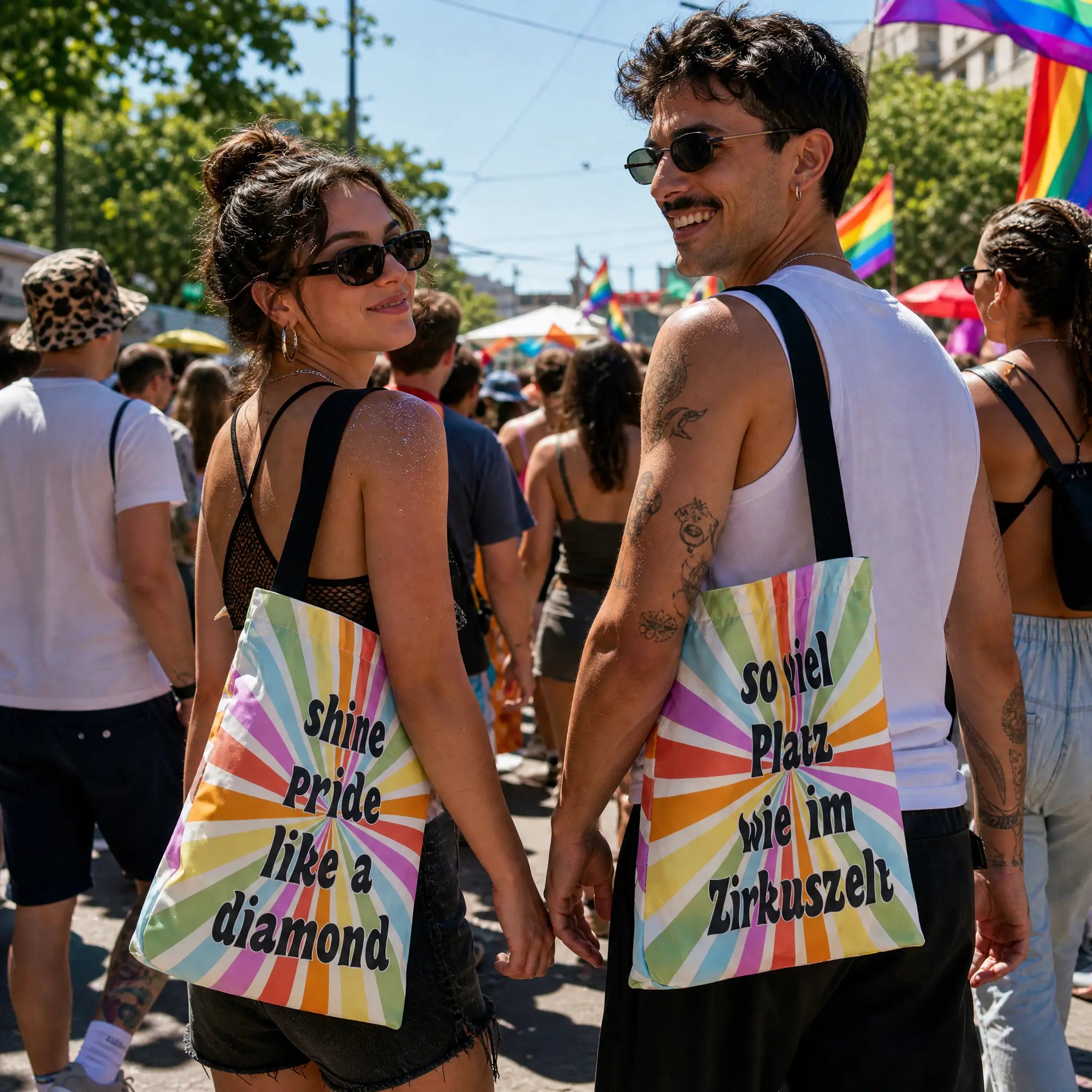 airpaq-pride-tote-baq-zirkuszelt-upcycling-shopper-15l image 3