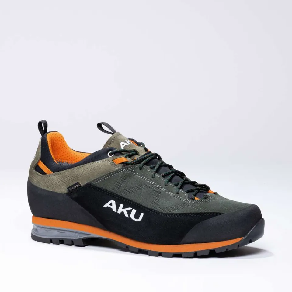 aku-link-gtx-herren-trekkingschuh-verde-arancio image 1