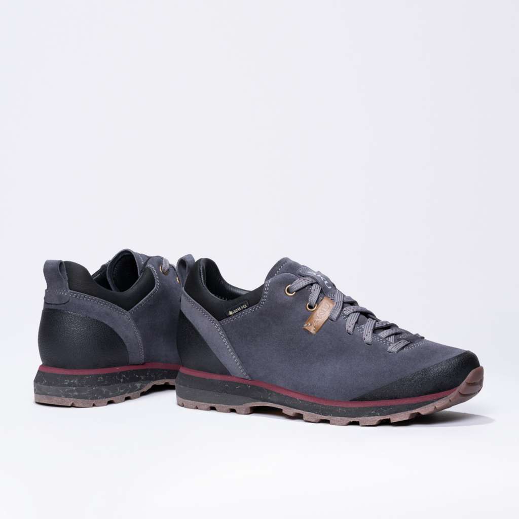 aku-bellamont-iv-suede-gtx-ws-damen-antracite-bordeaux image 6
