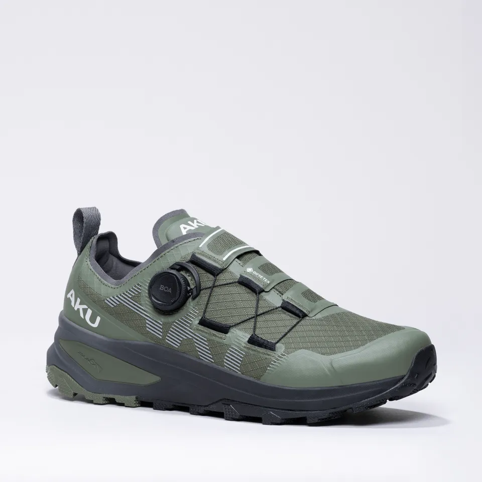 aku-furiosa-boa-gtx-herren-fast-hiking-schuh-verde-scuro-grigio image 1