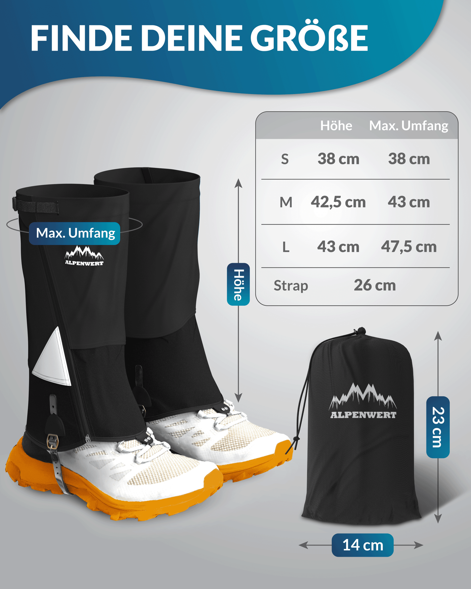 alpenwert-gamaschen-wandern-wasserdicht image 5
