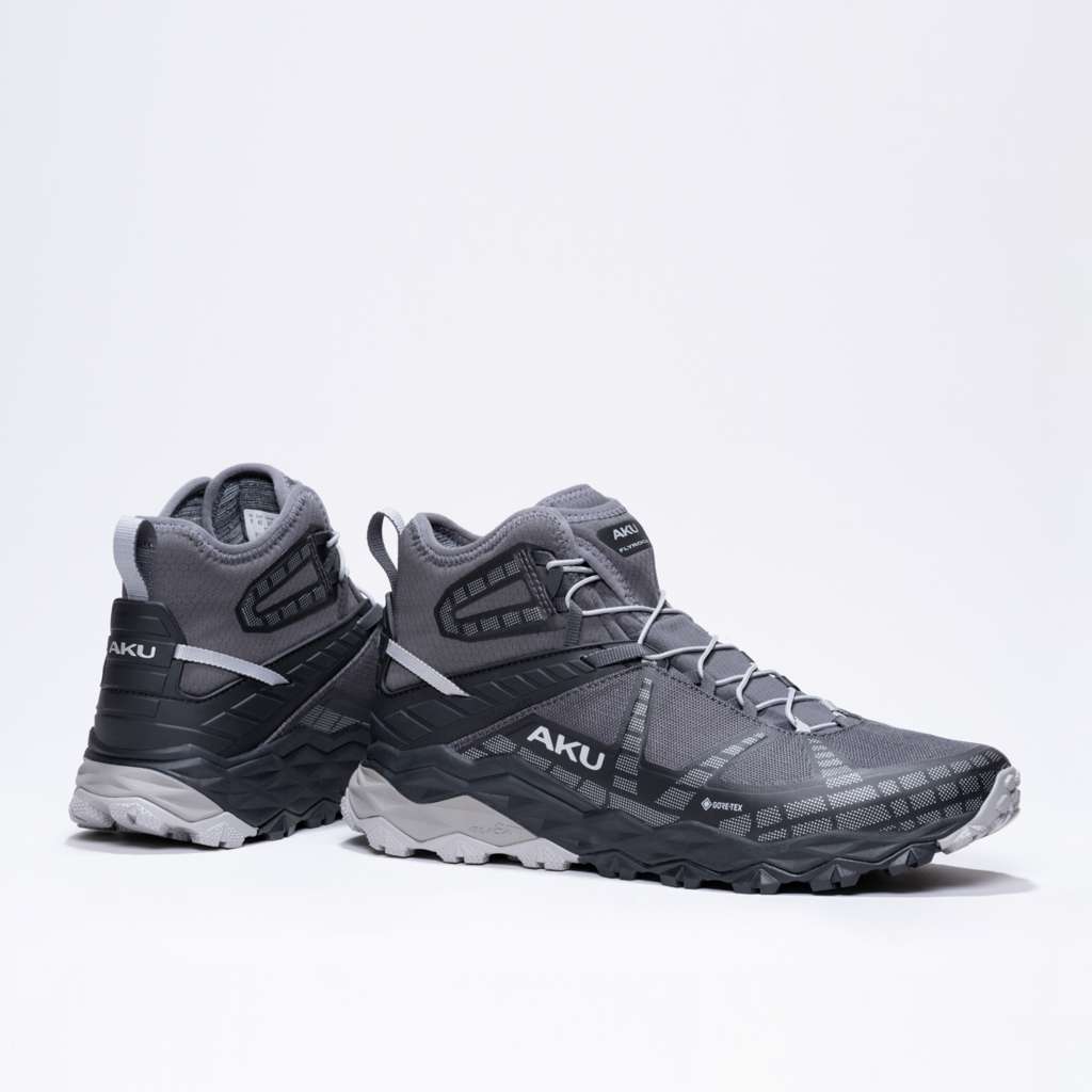 aku-flyrock-mid-gtx-wanderschuh-nero-argento image 6