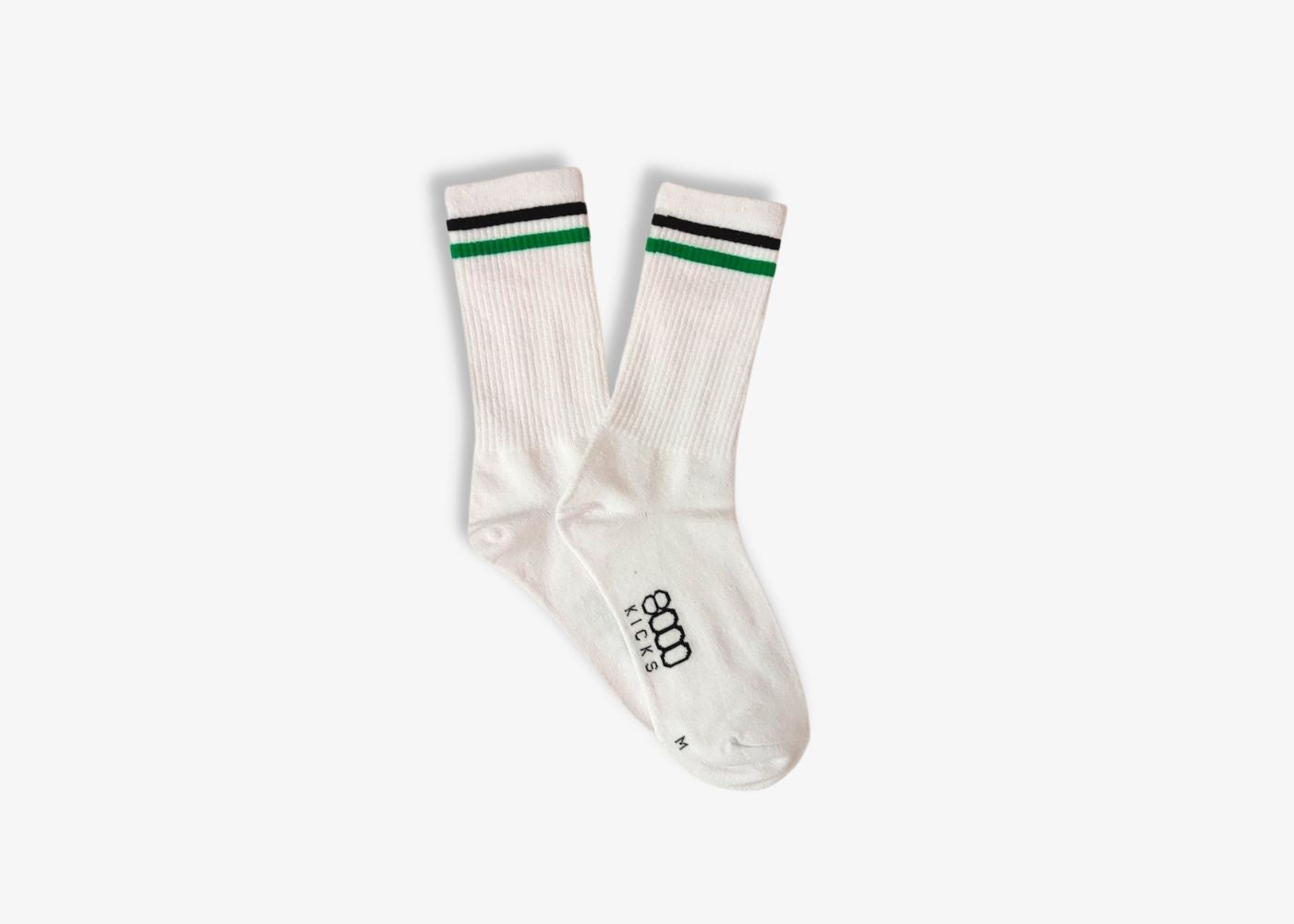 8000kicks-striped-hemp-socks-white-hanfsocken image 2