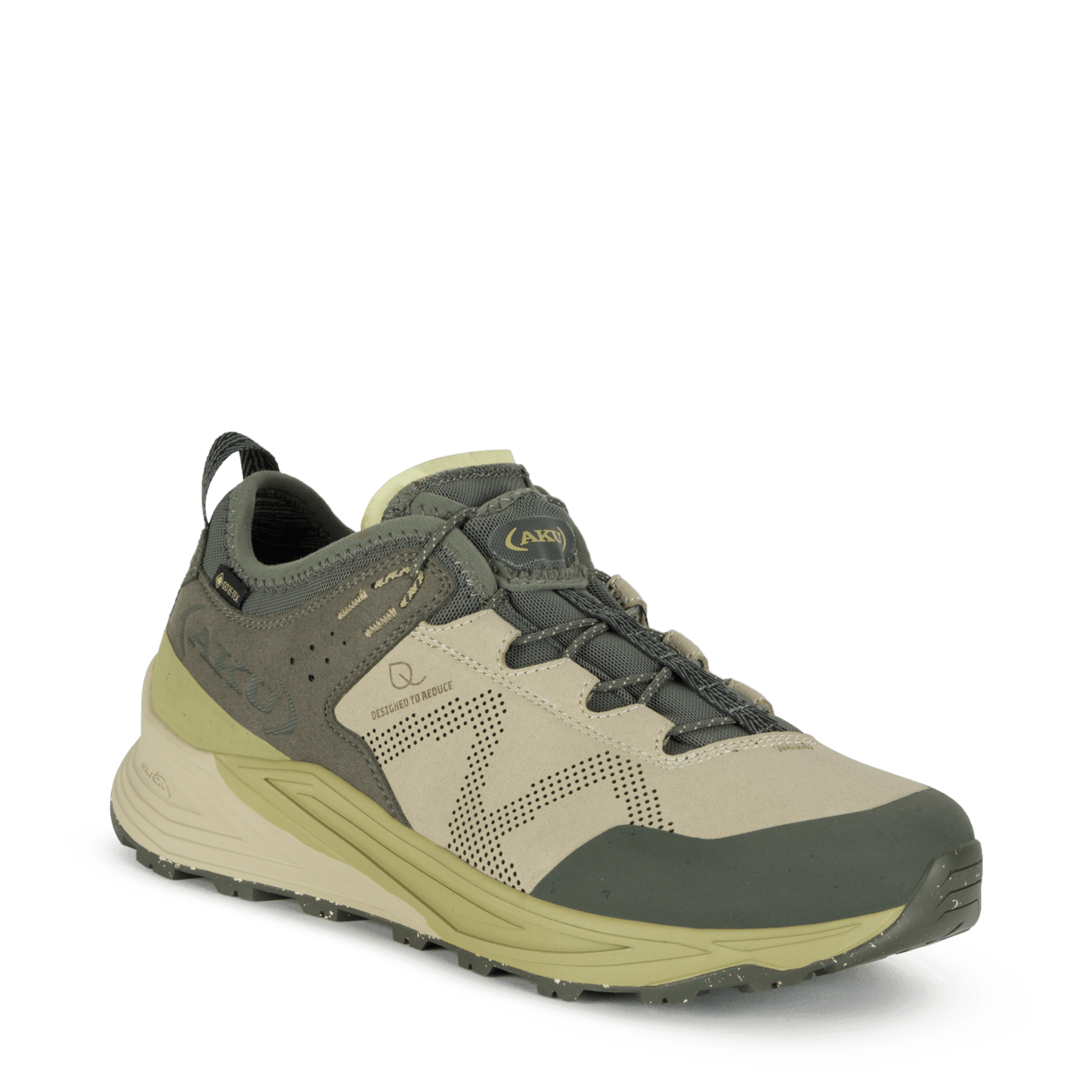 aku-omnia-v-light-gtx-ws-damen-fast-hiking-schuh-beige-oliva image 1