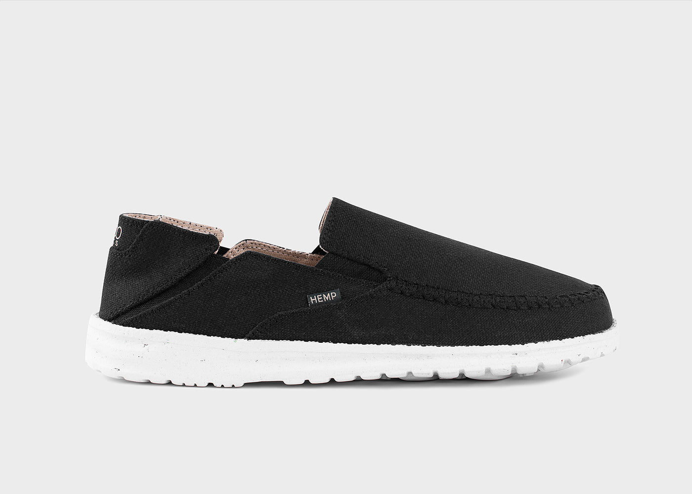 8000kicks-sunslide-hanf-slipper-f-r-herren-in-schwarz image 1