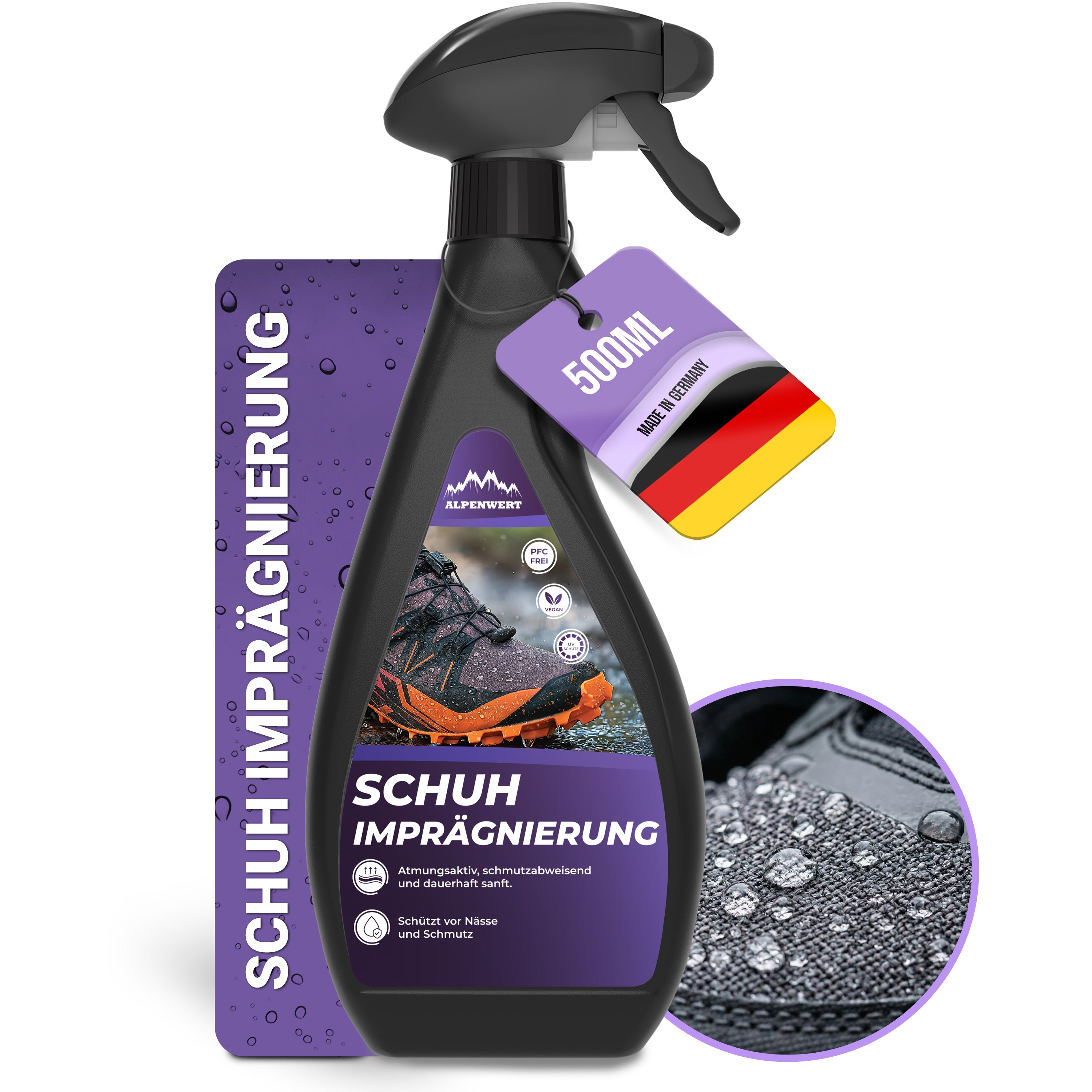 alpenwert-impr-gnierspray-f-r-schuhe-pfc-frei-500-ml-leder-textil-nubuk image 1