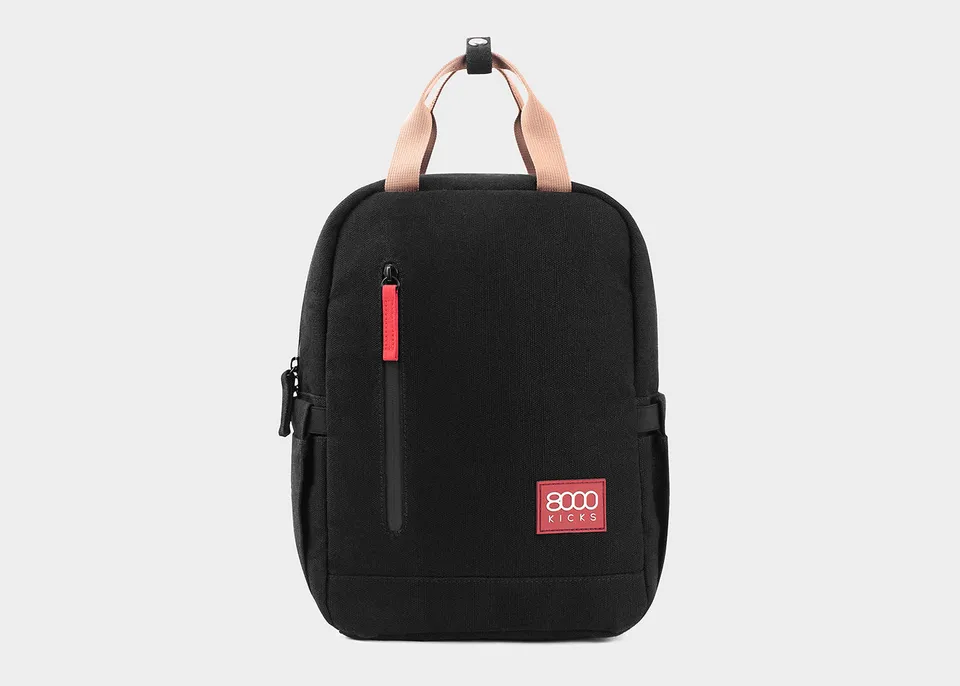 8000kicks-small-hemp-backpack-15l-schwarz image 1