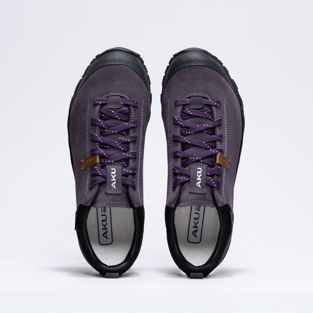 aku-bellamont-iv-suede-gtx-ws-damen-freizeitschuh-viola-antracite image 4