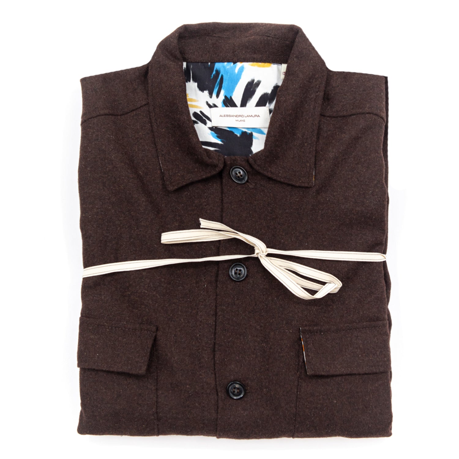 alessandro-lamura-shirt-jacket-wolle-braun-herren image 2