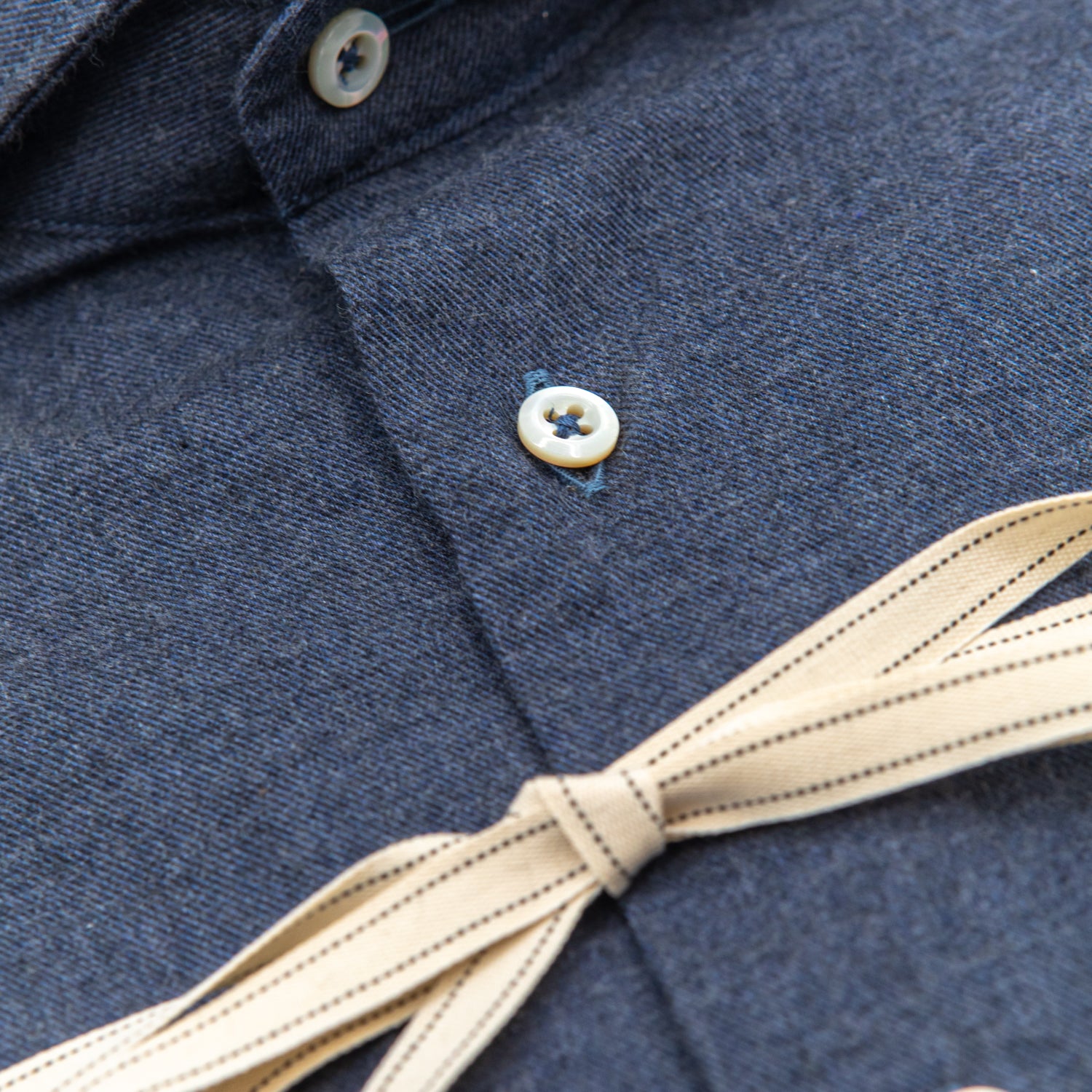 alessandro-lamura-camicia-tessuto-flanellato-blu-scuro-herren-flanellhemd image 3