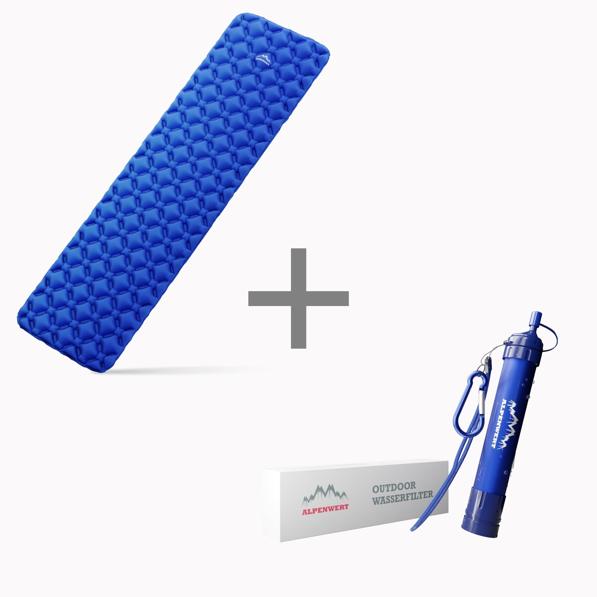 alpenwert-outdoor-isomatte-mit-gratis-wasserfilter image 2