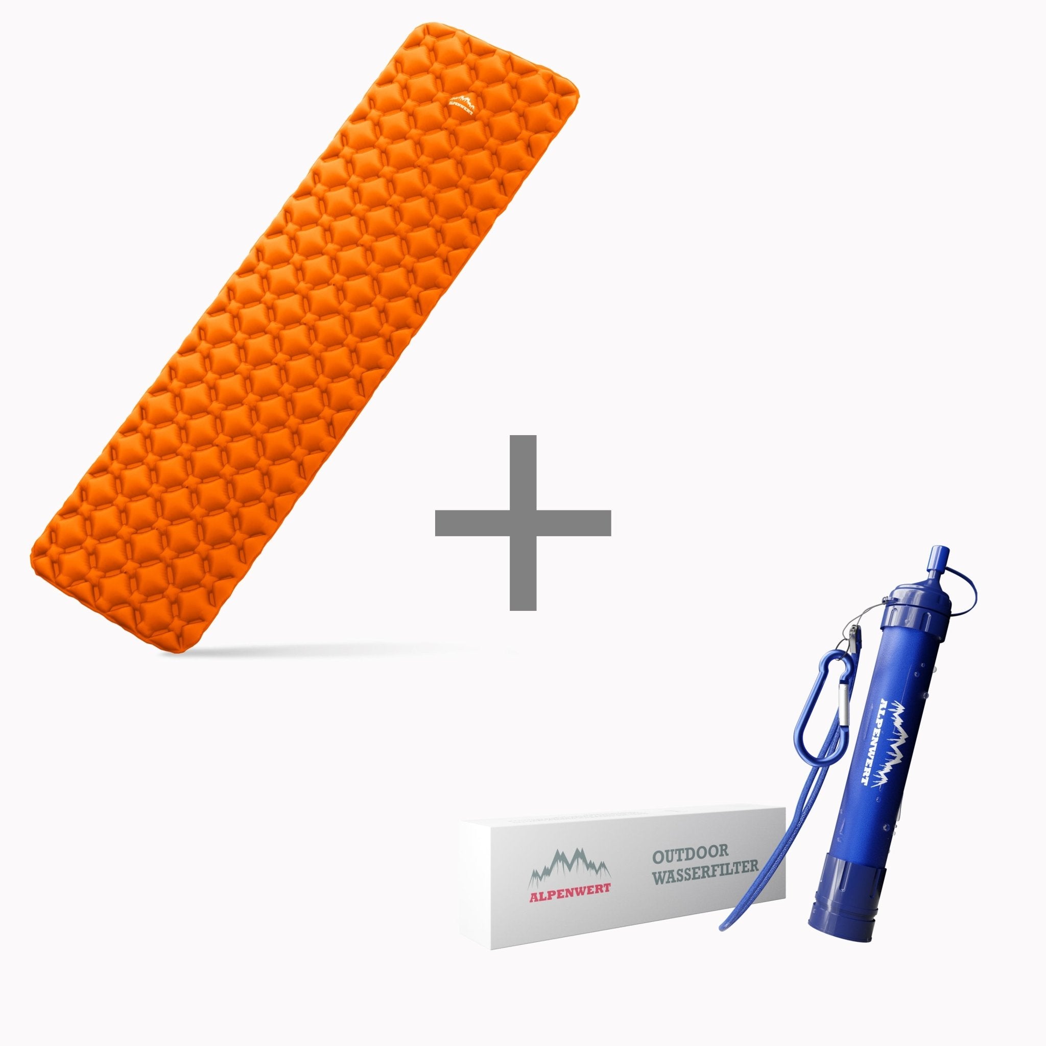 alpenwert-outdoor-isomatte-mit-gratis-wasserfilter image 5