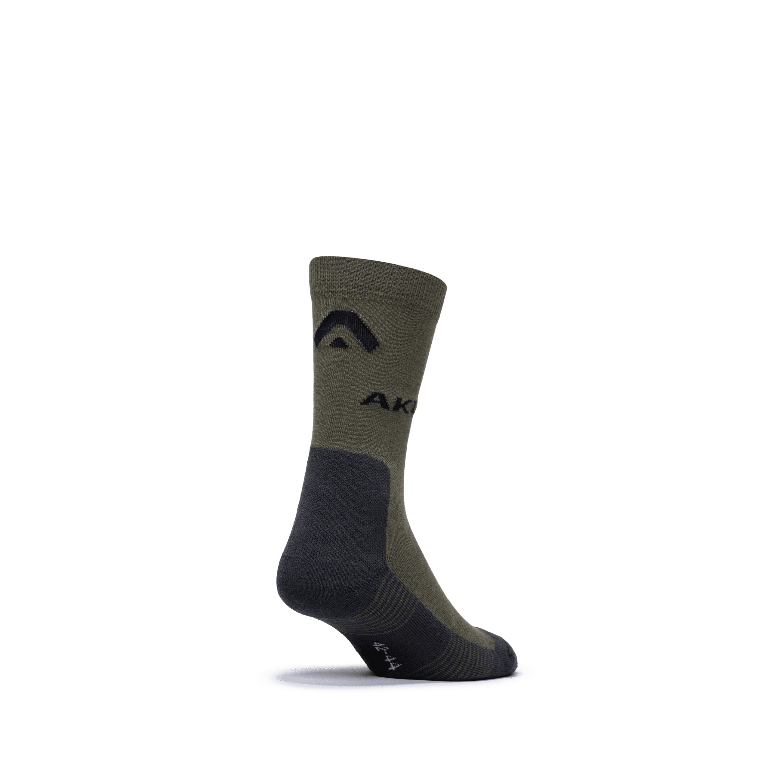 aku-hiking-low-socks-wandersocken-verde-grigio-scuro image 1