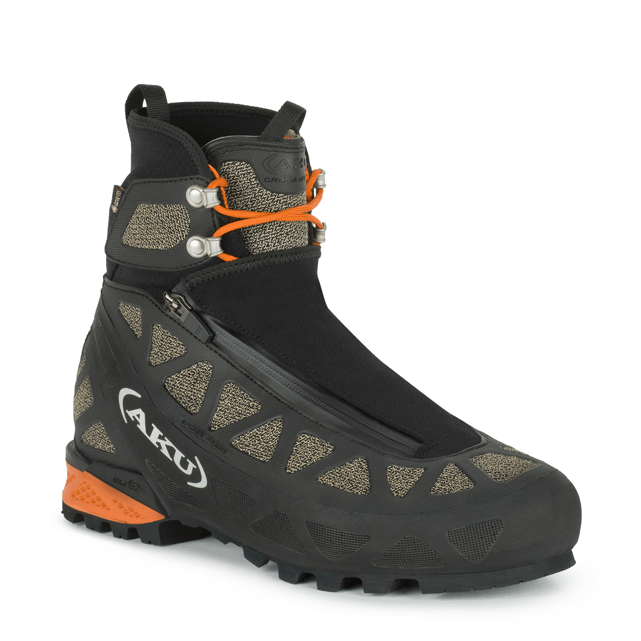 aku-croda-dfs-gtx-herren-bergstiefel-nero-arancio image 1