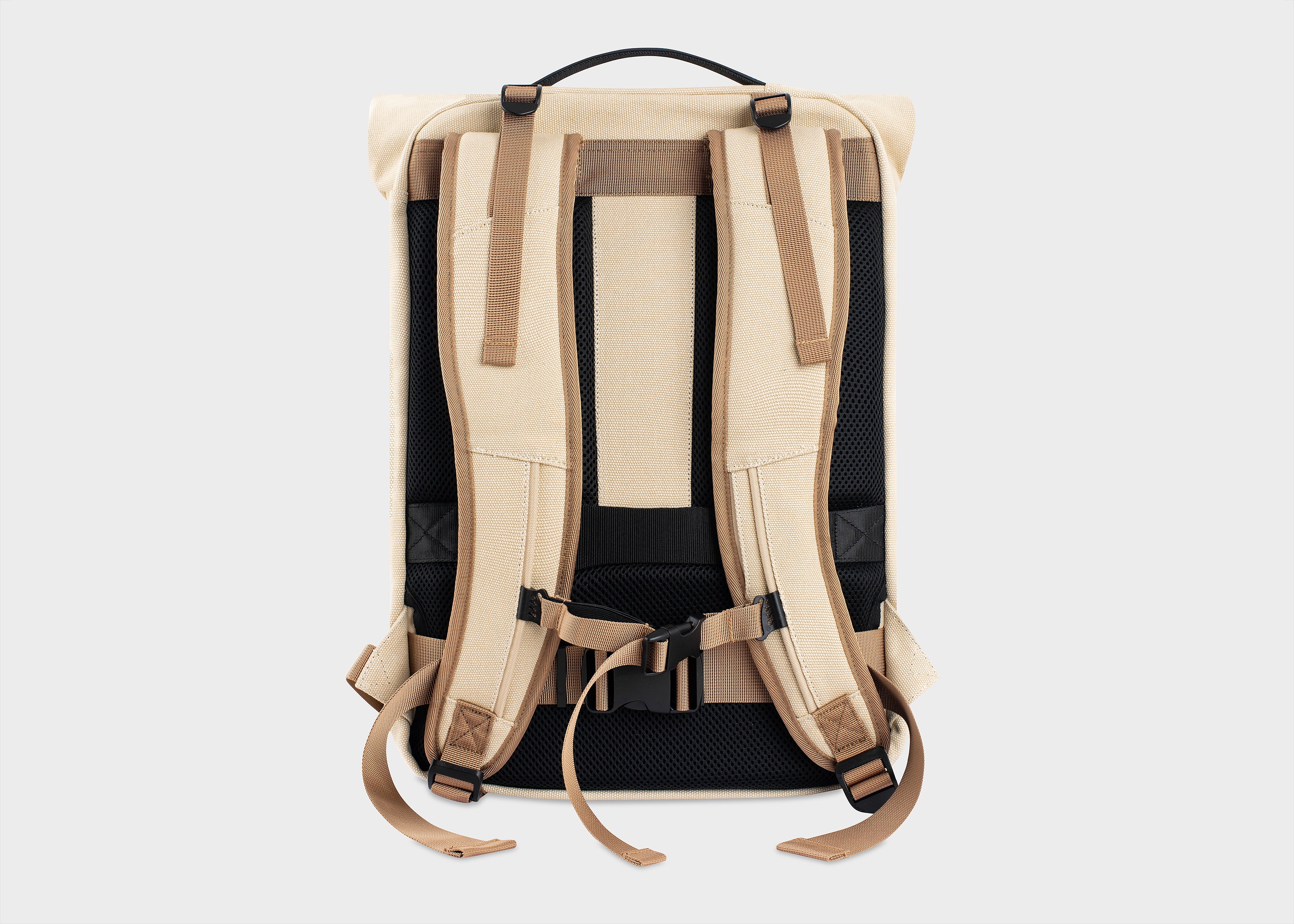 8000kicks-nomad-hanf-rolltop-rucksack-20-45l-beige-gr-n-wasserabweisend image 3