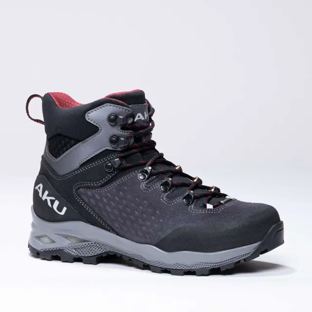 aku-alterra-ii-gtx-ws-trekkingstiefel-antracite-bordeaux image 1