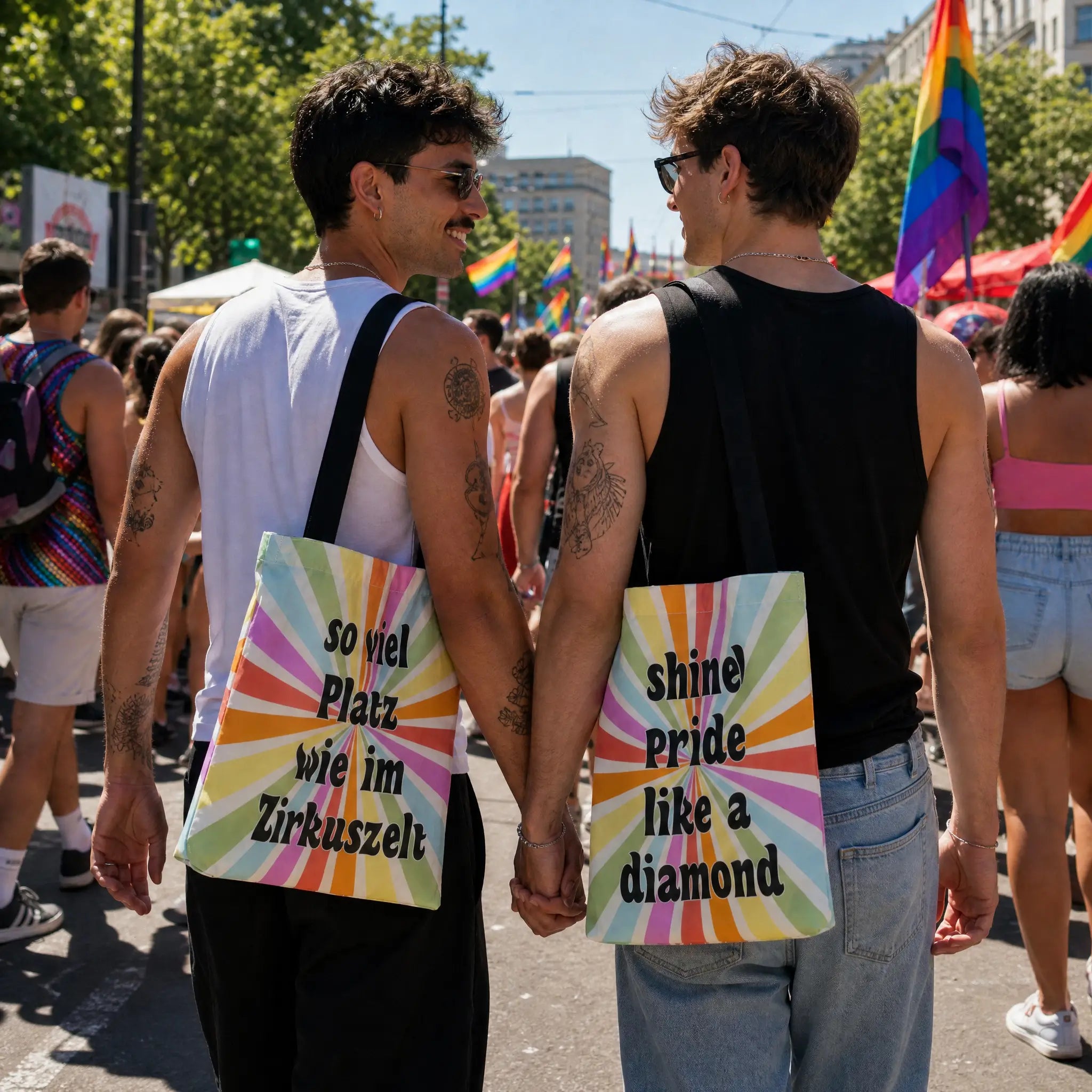 airpaq-pride-tote-baq-zirkuszelt-upcycling-shopper-15l image 7