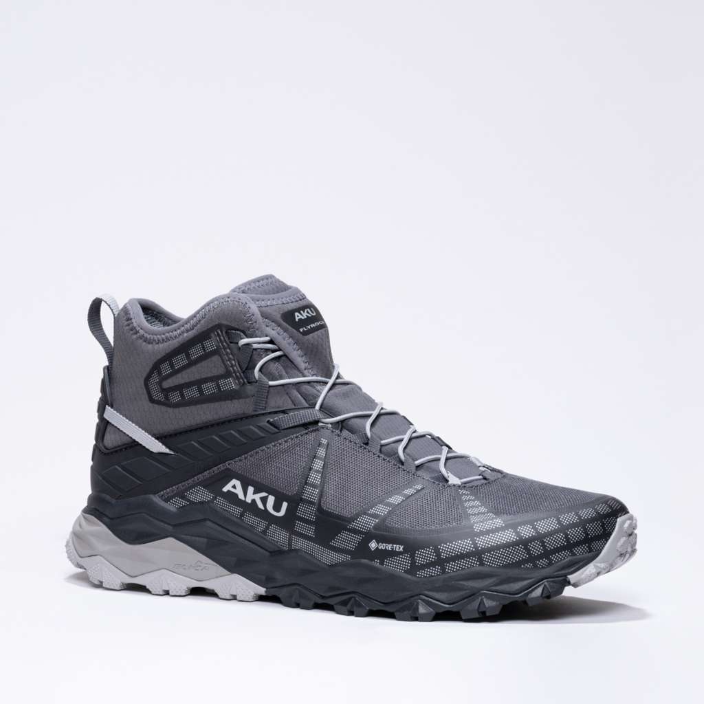 aku-flyrock-mid-gtx-wanderschuh-nero-argento image 1
