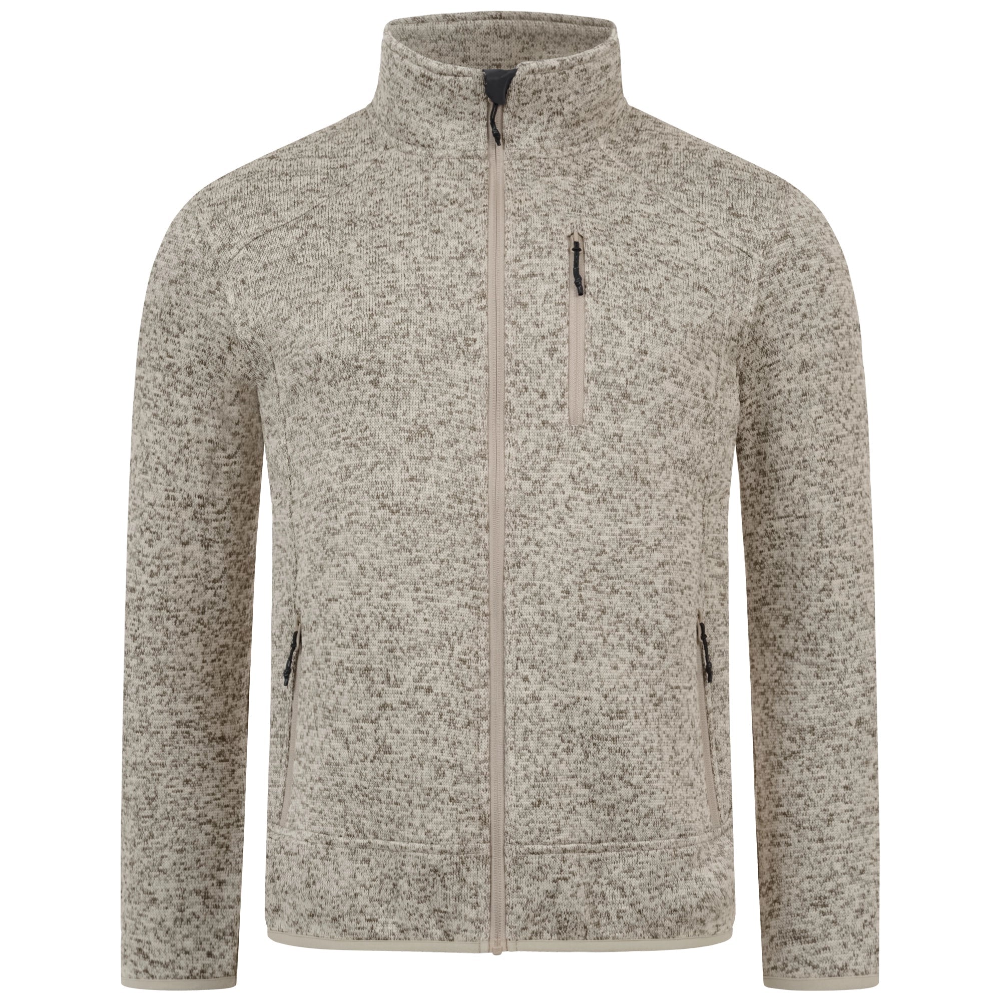 alpenwert-fleecejacke-herren-mit-knit-tech image 1