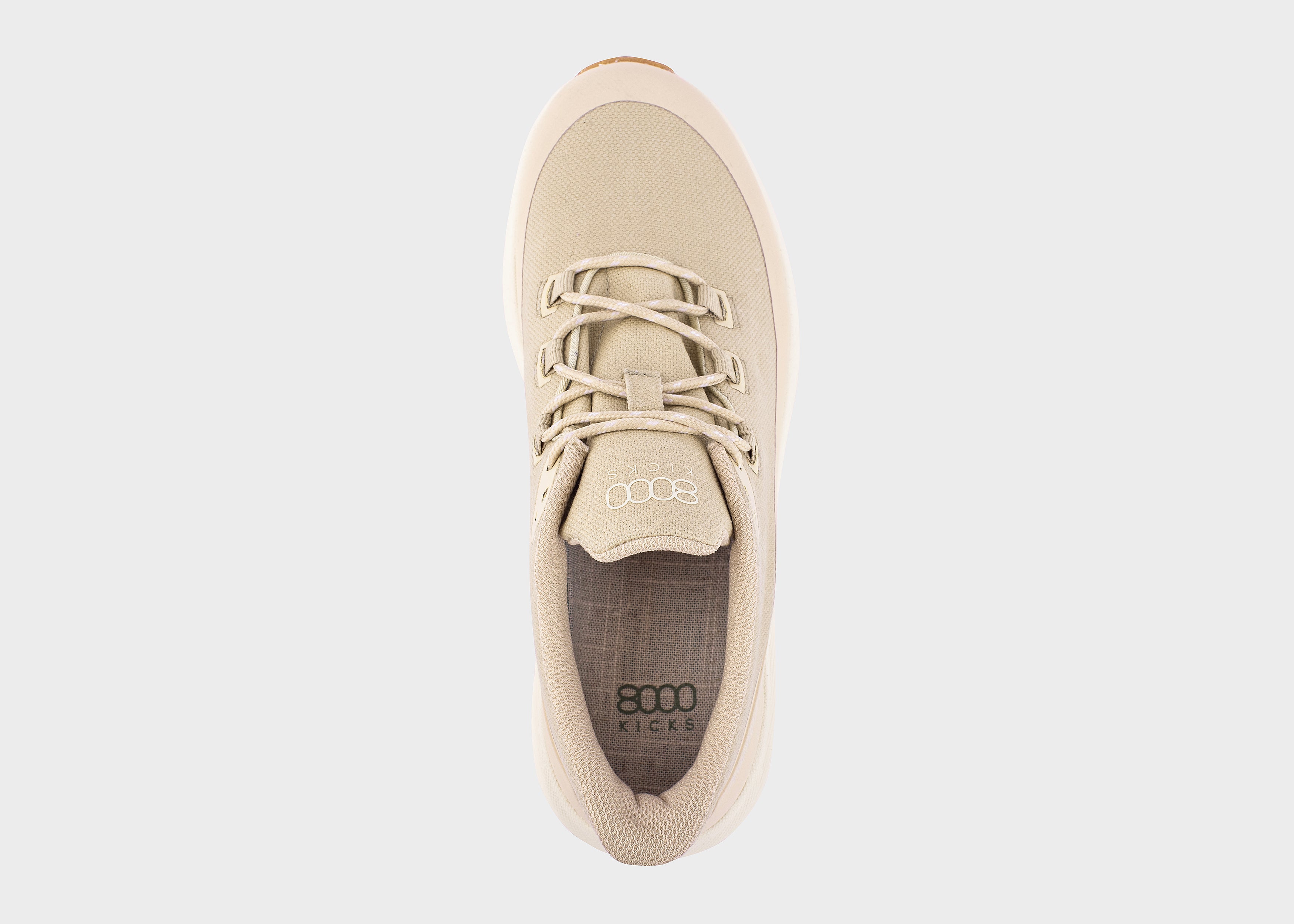 8000kicks-trekker-herren-wasserdichter-hanf-sneaker-beige image 4
